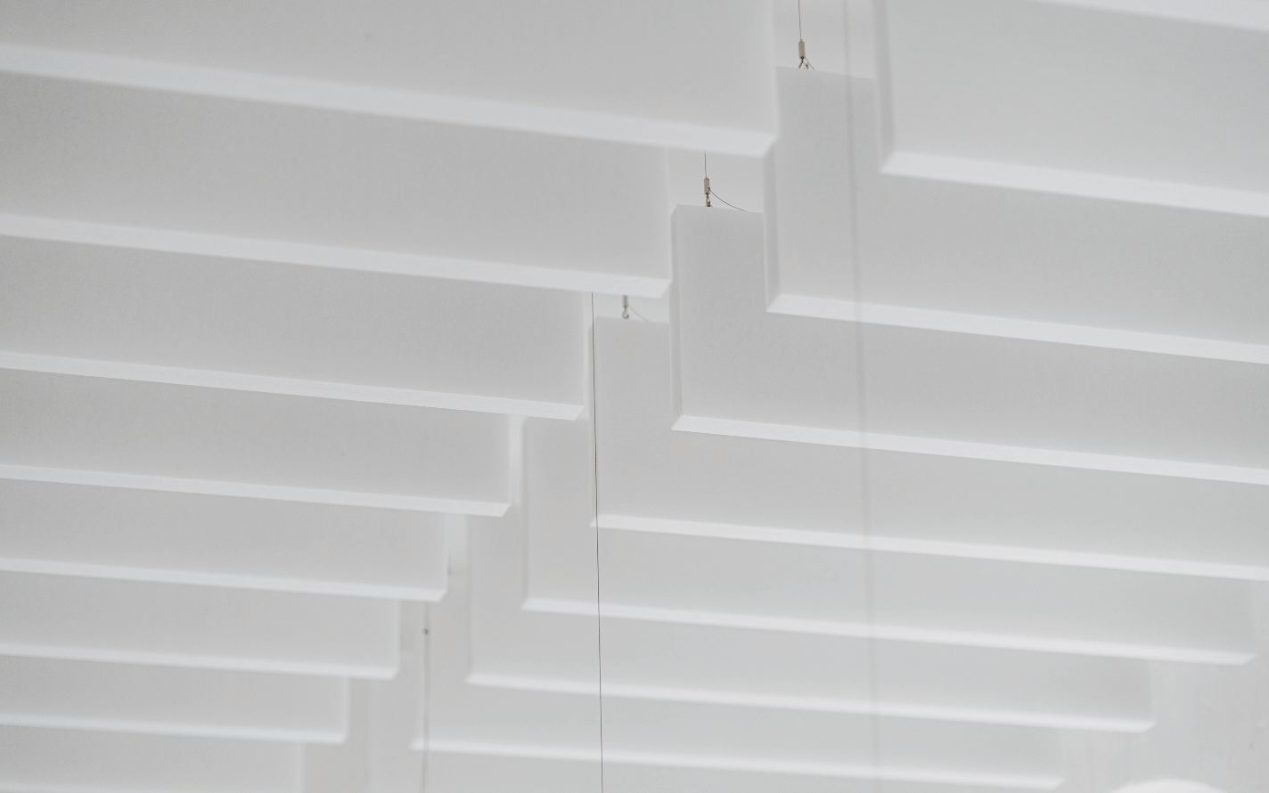 Akustik Baffeln hängende Schallabsorber