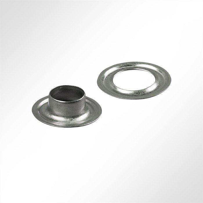 Verzinkte Rundöse für Planen